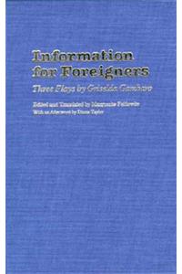 Information for Foreigners
