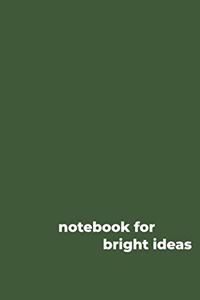 Notebooks for Ideas