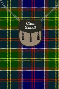 Clan Arnott Tartan Journal/Notebook