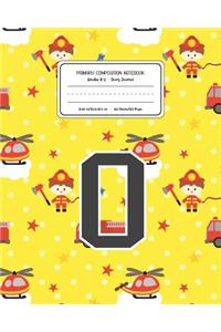 Primary Composition Notebook Grades K-2 Story Journal O