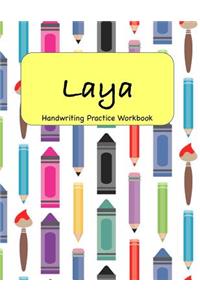 Laya - Handwriting Practice Workbook