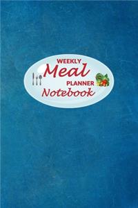 Weekly Meal Planner Notebook