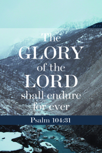 Glory of the Lord Bulletin (Pkg 100) General Worship
