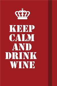 Keep Calm And Drink Wine