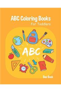 ABC Coloring Books For Toddlers