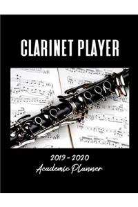 Clarinet Player 2019 - 2020 Academic Planner