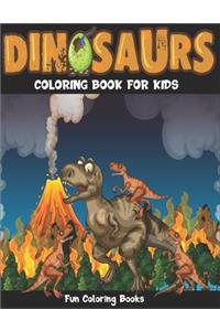 Dinosaurs Coloring Book For Kids