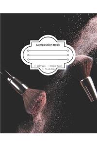 I Love Make up Composition Book