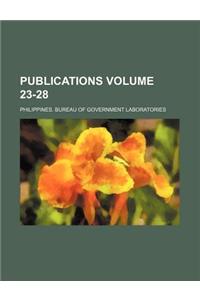 Publications Volume 23-28