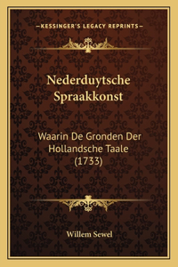 Nederduytsche Spraakkonst