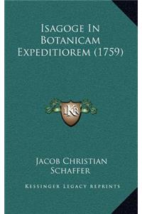 Isagoge in Botanicam Expeditiorem (1759)