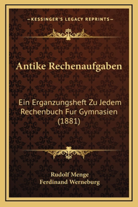 Antike Rechenaufgaben