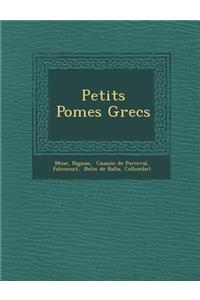 Petits Po Mes Grecs