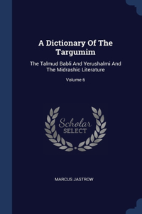 Dictionary Of The Targumim