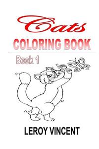 Cats Coloring Book
