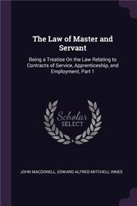 Law of Master and Servant