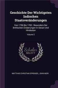 Geschichte Der Wichtigsten Indischen Staatsveränderungen