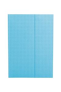Blue on Grey Paper-Oh Circulo A4 Lined