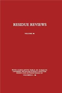 Residue Reviews