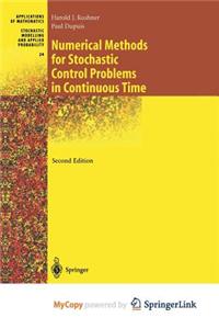 Numerical Methods for Stochastic Control Problems in Continuous Time