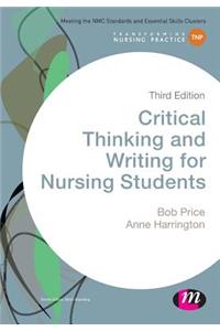 Critical Thinking and Writing for Nursing Students