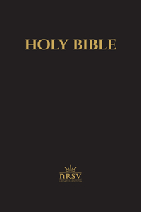 NRSV Updated Edition Pew Bible with Apocrypha (Hardcover, Black)