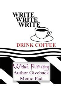 Wicked Publishing Author Giveback Memo Pad