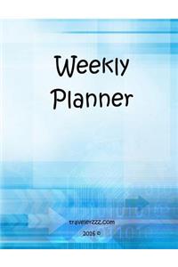 Weekly Planner (8.5 x 11 inch)