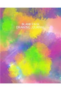 Blank Page Drawing Journal