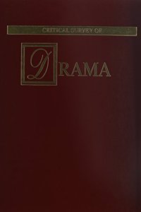 Critical Survey of Drama-Vol. 6