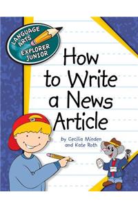 How to Write a News Article