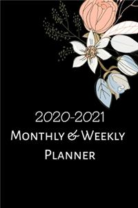 2020 -2021 Monthly & Weekly Planner