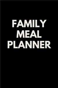 Family Meal Planner