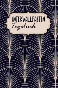 Intervallfasten Tagebuch: 8 Stunden Essen 16 Stunden Fasten - Zum Ausfüllen - A5 - 120 Seiten - Motiv: Klassisch Modern