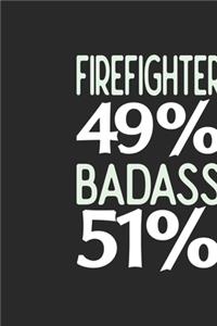 Firefighter 49 % BADASS 51 %