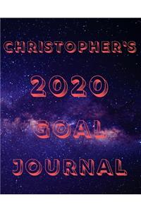 Christopher's 2020 Goal Book