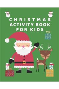 Christmas Activity Book for Kids