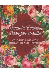 Mandala Coloring Book for Adults