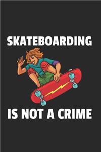 Skateboarden Skateboard Notizbuch