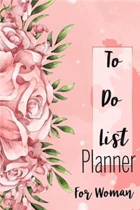 To Do List Planner For Woman