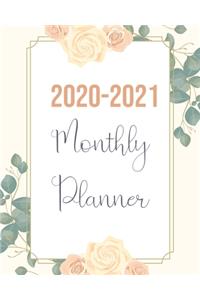 Monthly Planner 2020-2021