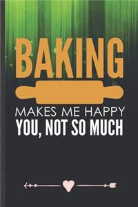 Baking Makes Me Happy You, Not So Much