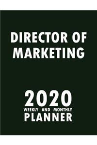 Director of Marketing 2020 Weekly and Monthly Planner