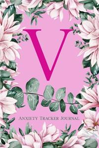 V Anxiety Tracker Journal