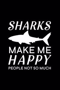 Sharks make me happy people not so much