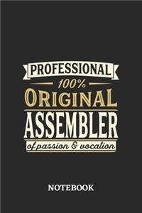 Professional Original Assembler Notebook of Passion and Vocation