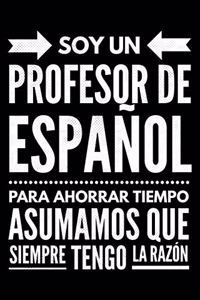 Soy un profesor de español
