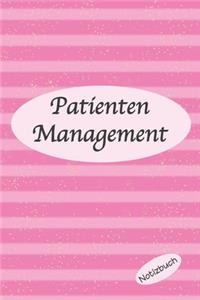 Patienten Management Notizbuch