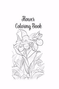 Flower Coloring Book