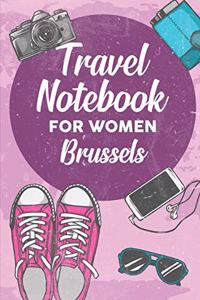 Travel Notebook for Women Brussels
